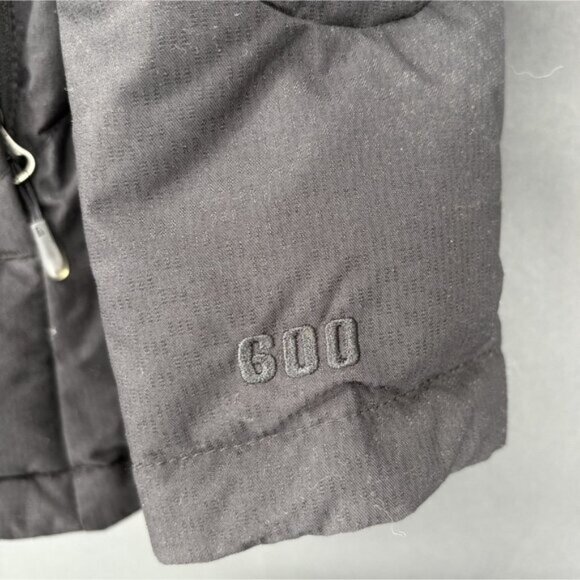 The North Face Womens 600 Goose Down Puffer Jacket S Black Ski Coat Outerwear - Picture 5 of 16